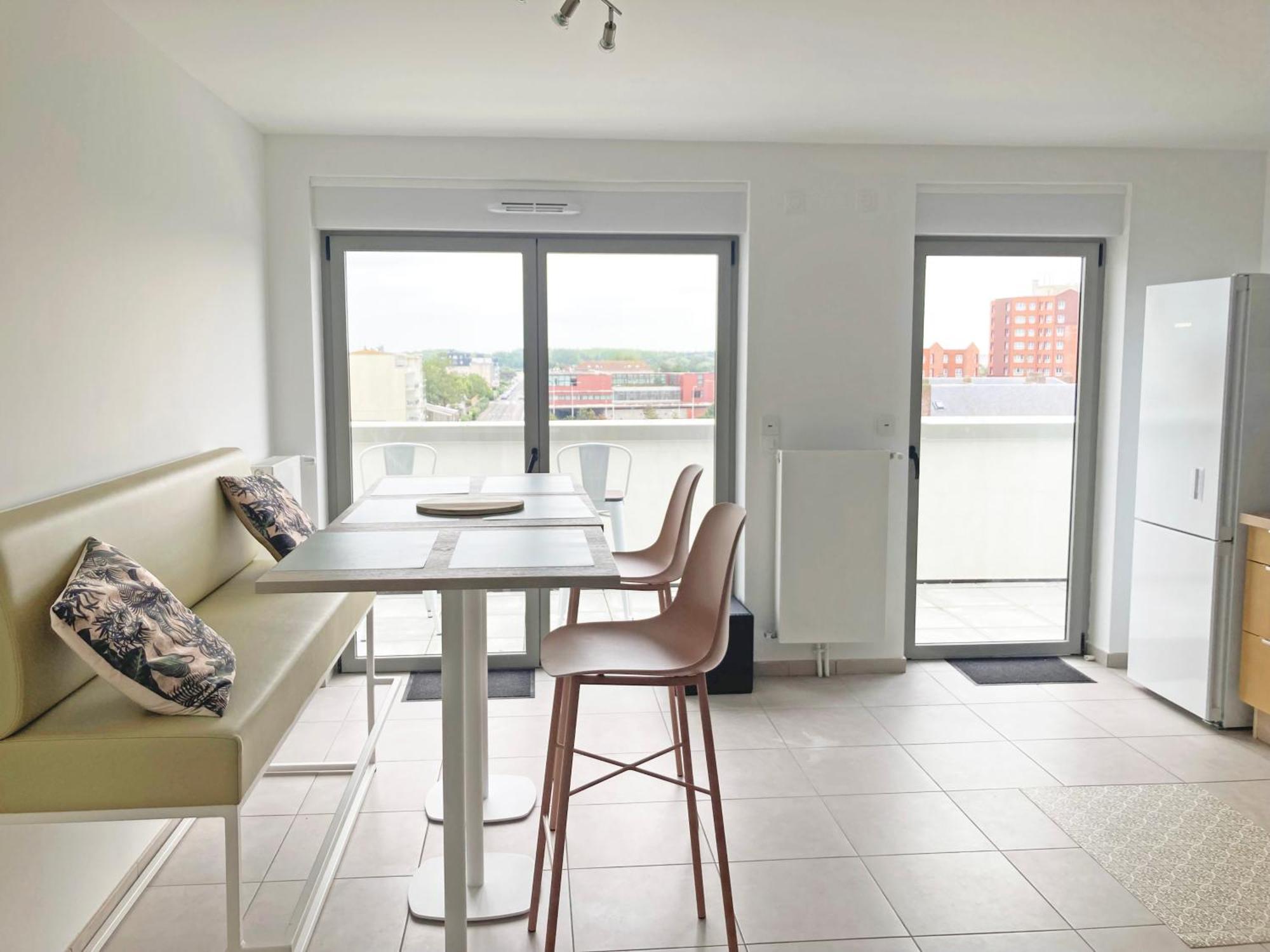 Rooftop Terrasse Vue Phare Et Mer Berck Exterior foto