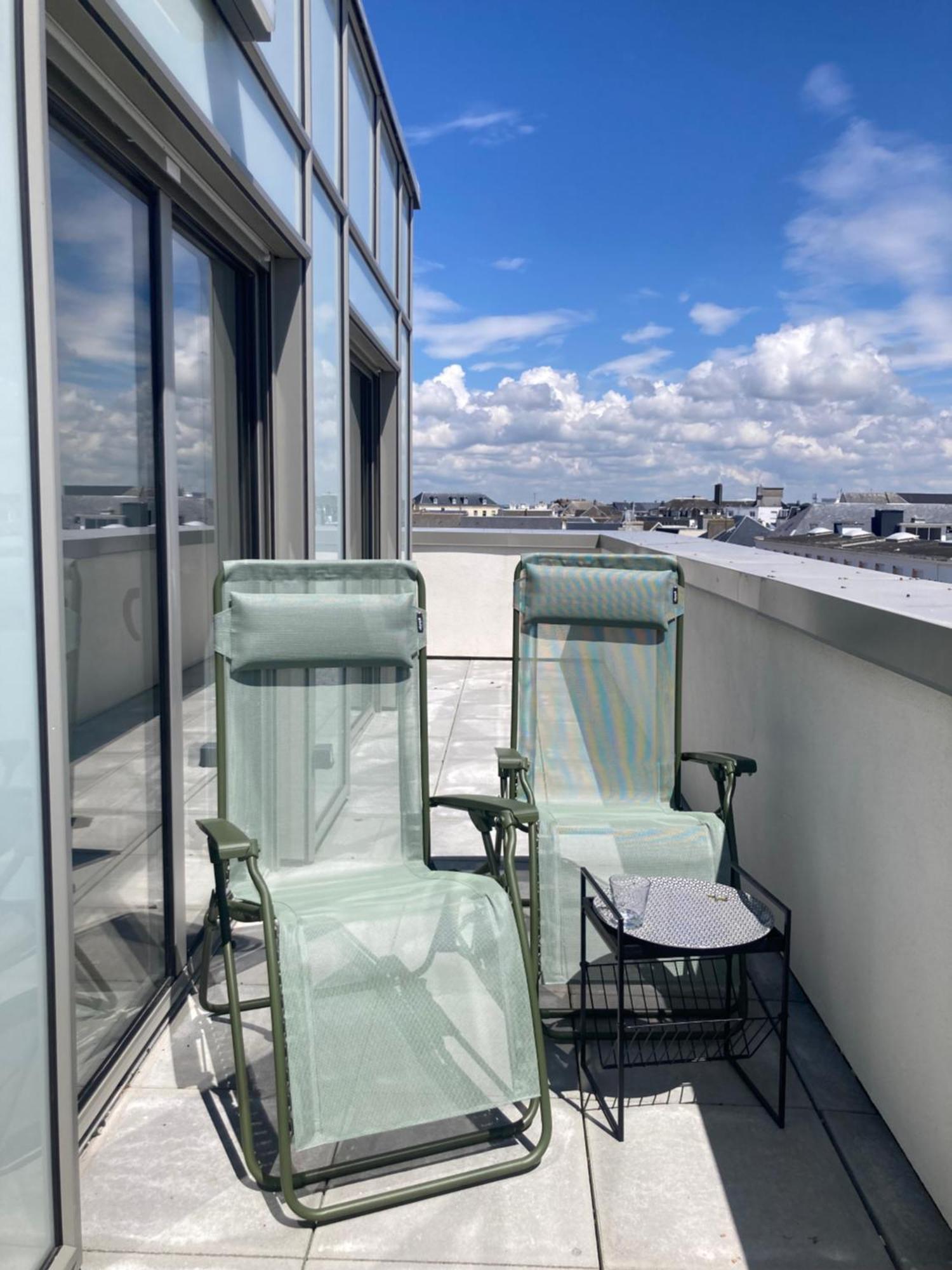 Rooftop Terrasse Vue Phare Et Mer Berck Exterior foto